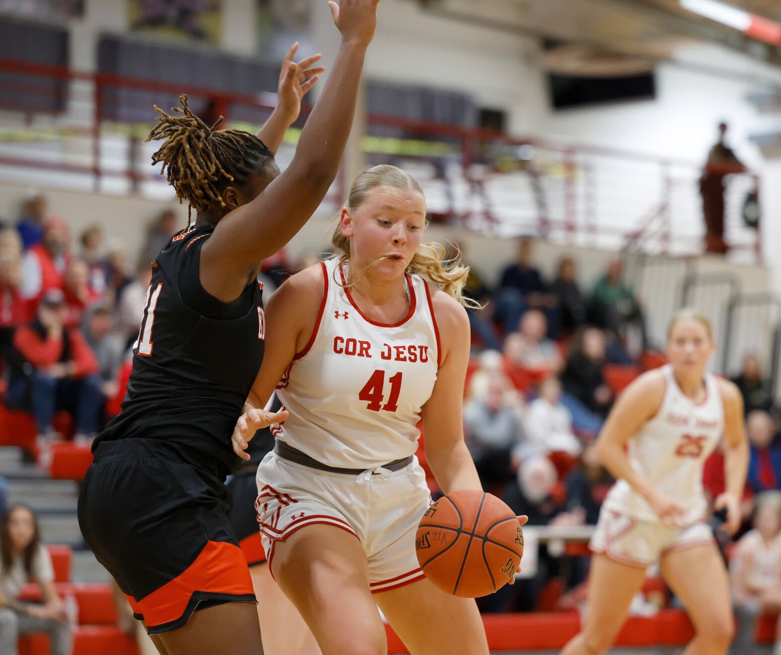 Visitation Christmas Tournament, first round: Edwardsville v. Cor Jesu